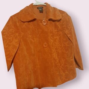 Women's Orange/ Burnt Orange Jacket